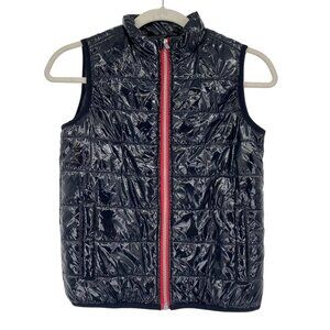 Calvin Klein Kids Youth Size 7 Black Shiny Puffer Vest